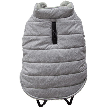 Jack and Vanilla 5th Avenue Dogwalk jas met fleece grijs