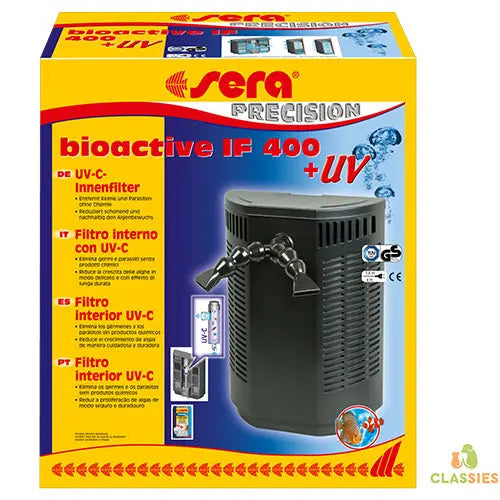 Sera binnenfilter Bioactive IF 400 met UV Classies
