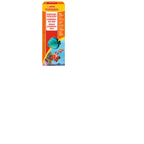 sera Fishtamin - vitamines supplémentaires - 15 - 100 ml