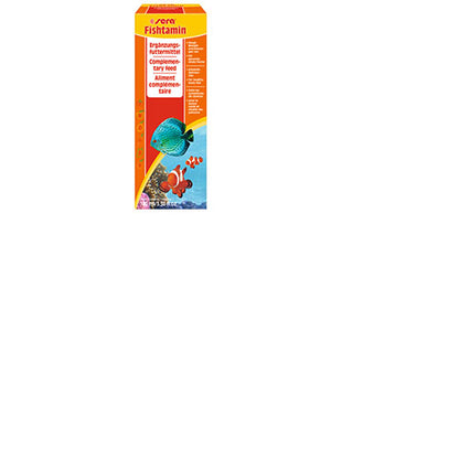 sera Fishtamin - vitamines supplémentaires - 15 - 100 ml