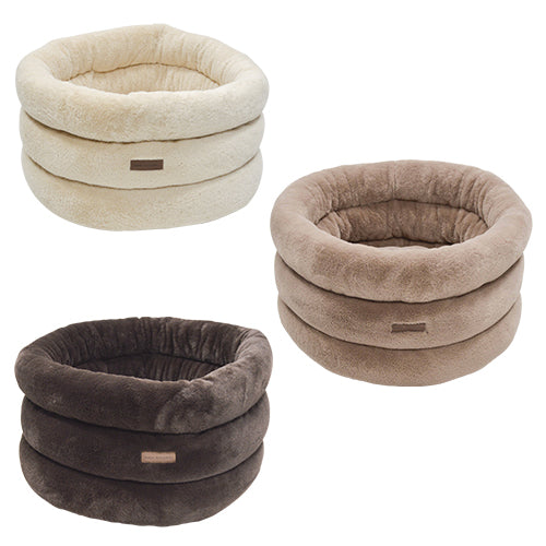 Animal Boulevard Champs-Elysees Hoge mand - Zachte Pluche - Wasbaar - Ø50×27 cm - Verkrijgbaar in 3 kleuren