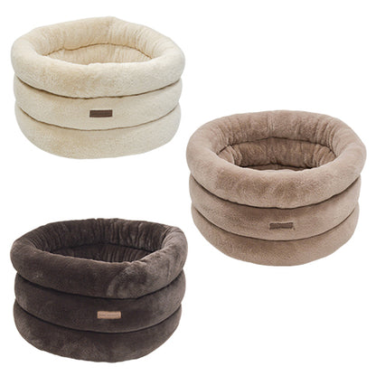 Animal Boulevard Champs-Elysees Hoge mand - Zachte Pluche - Wasbaar - Ø50×27 cm - Verkrijgbaar in 3 kleuren