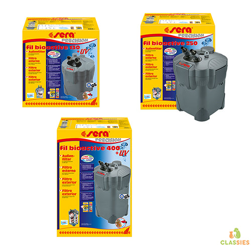 sera Außenfilter fil bioactive mit oder ohne UV