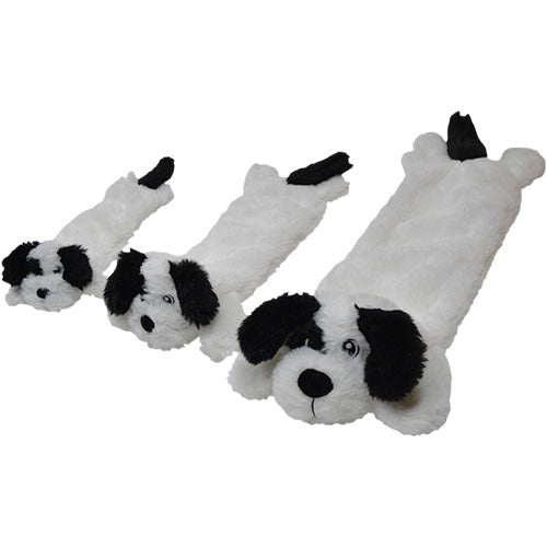 Animal Boulevard Classic Hondenspeelgoed - Woofles Knuffel Flattie Terriër - Verkrijgbaar in 3 maten