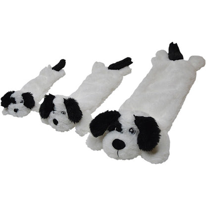 Animal Boulevard Classic Hondenspeelgoed - Woofles Knuffel Flattie Terriër - Verkrijgbaar in 3 maten
