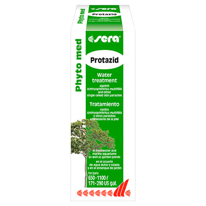 Sera Phyto med Protazid - witte stip - chilodonella