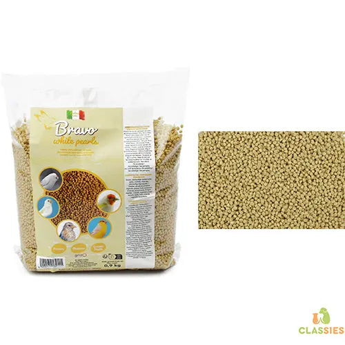 Bravo white pearls small zak 0,9 kg Classies