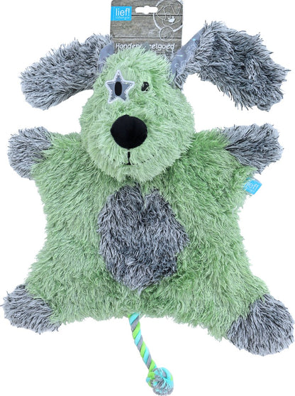 lief! Boys hondenspeelgoed - XXL teckel met piep - 45 cm -  1 stuk