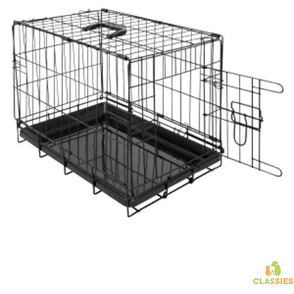 Banc grillagé Jack and Vanilla avec 2 portes noir