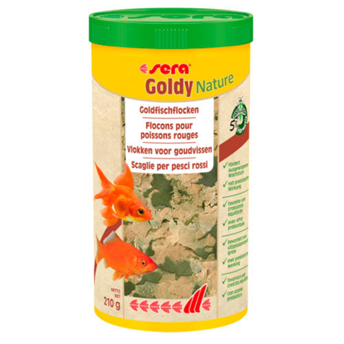 Nourriture pour poissons rouges sera Goldy Nature en différentes tailles