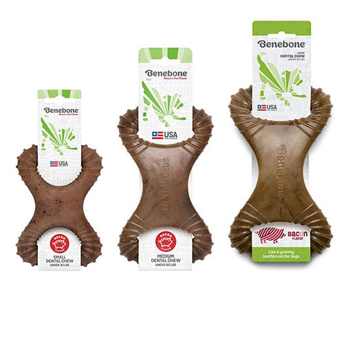 Benebone Dental Chew Pindakaas - Bacon - Braadkip
