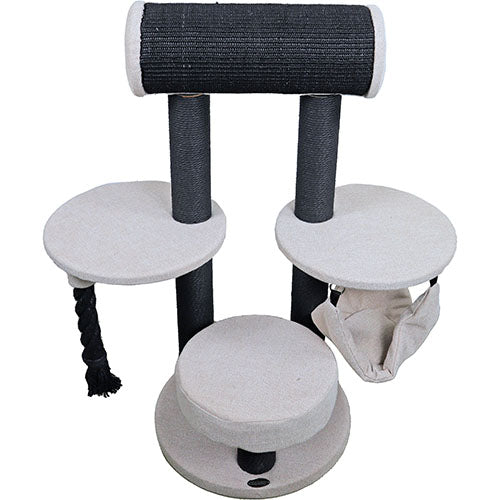 Arbre à chat kula sable anthracite 106cm