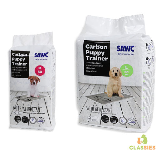 Savice trainerpads puppytrainer met carbon koolfilter