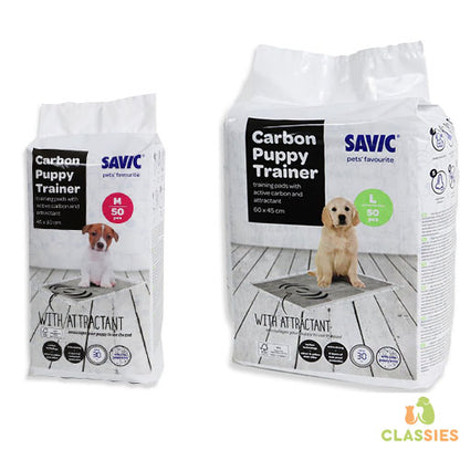 Savice trainerpads puppytrainer met carbon koolfilter