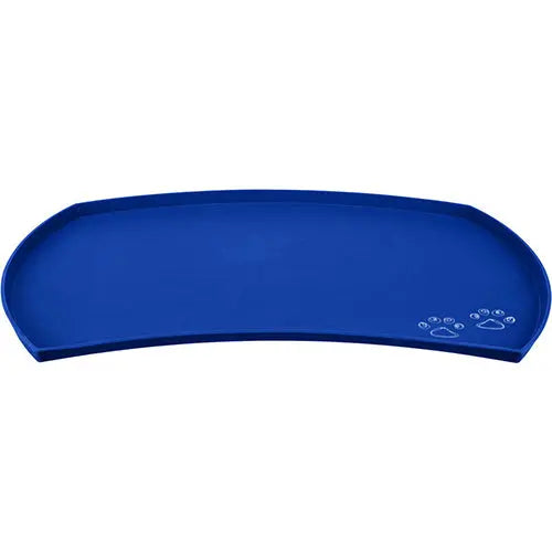 Trixie - Honden of Katten Placemat - Silicone - Blauw - 48x27 cm Classies