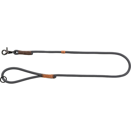 BE NORDIC riem, S–M: 1,00 m-ø 8 mm, donkergrijs-bruin Classies