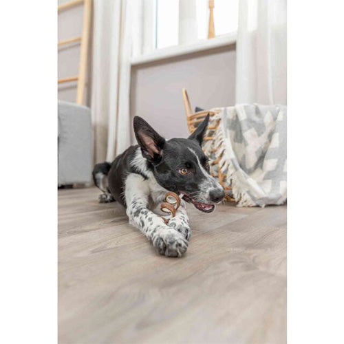 Trixie Denta Fun Curl met Rund - Glutenvrij - 12 cm