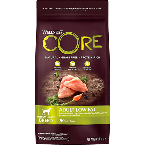 Wellnes Core graanvrij hondenvoer - droogvoer - 1,8 kg