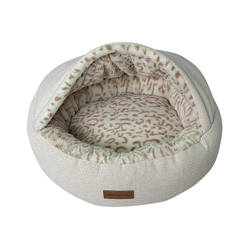 Animal Boulevard Sneeuwluipaard Cuddle Cave - Verkrijgbaar in 2 maten Classies