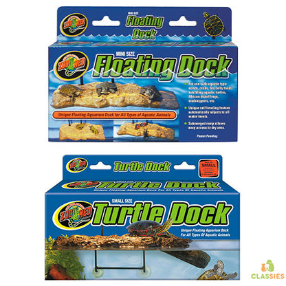 Île aux tortues flottante Zoo Med Turtle Dock en 4 tailles