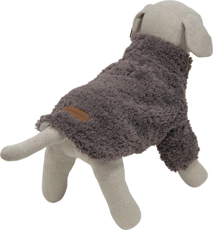 Animal Boulevard hondentrui Outerwear Curlplush grijs - 7 maten