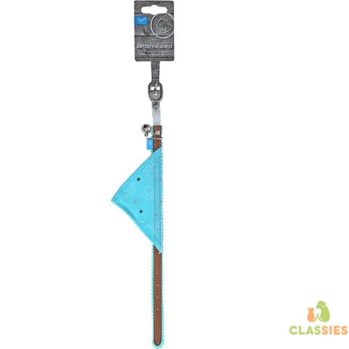 lief! Boys halsband voor katten - kattenhalsband met bandana - Lengte: 35 cm