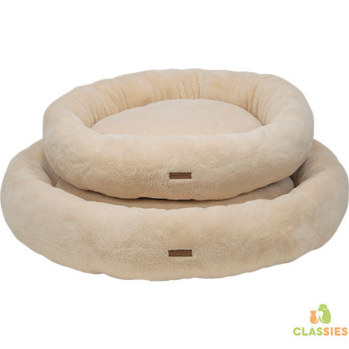 Animal Boulevard Home&Away - Beige Pluche Mand Beige - 2 maten