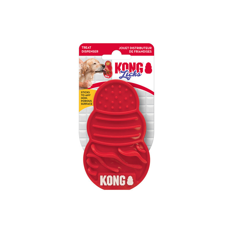 Kong licks lekkernijen likmat met zuignappen S - L