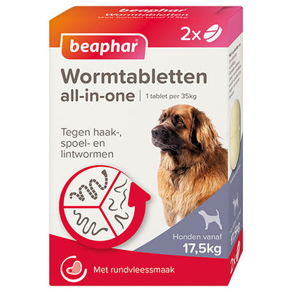 Beaphar Wormtabletten All-in-One Voor Honden