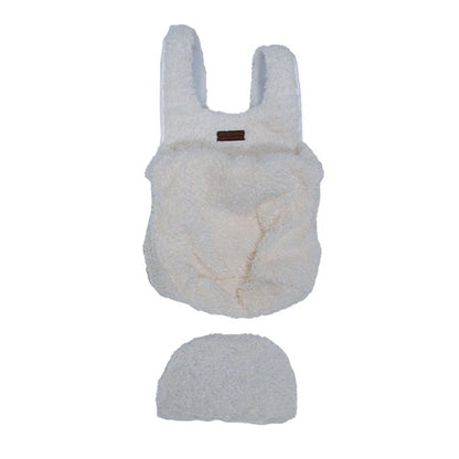 Animal Boulevard CURL PLUSH Honden Draagtas – Buikdrager/Kangaroo Bag – Zeer zacht en Comfortabel – Verkrijgbaar in 2 maten en 3 kleuren –