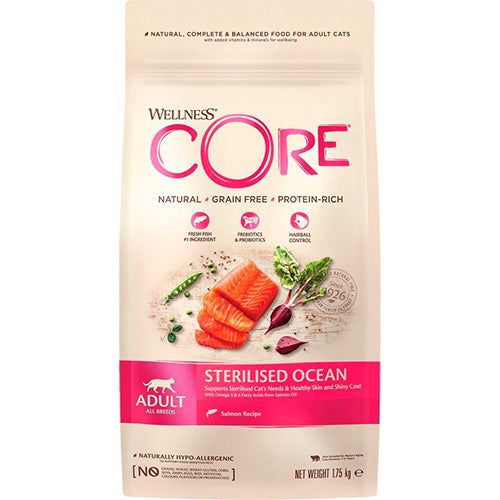 Nourriture pour chat Wellness Core - nourriture sèche - Sec - différentes saveurs - 0,3 - 1,75 - 4 kg