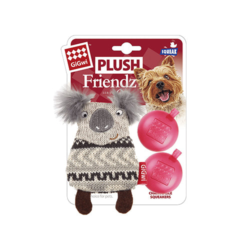 Gigwi - Speelgoed - Plush Friendz Koala - Grijs/bruin -