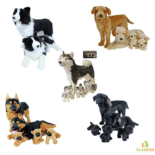 Booyny natural decoration - pluche dieren