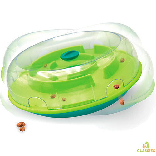 Nina Ottosson Wackelschüssel grün 30 x 30 x 9 cm