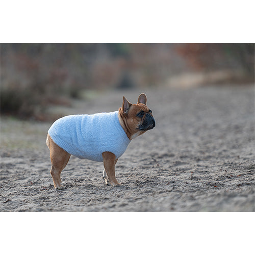 Jack and Vanilla Dogwalk Sweater Plush Milano - Zachte Warme Hondentrui - Kleur: Geel - Verkrijgbaar in 6 maten