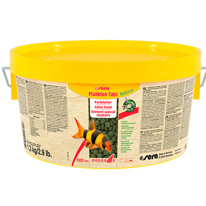 Sera visvoer Plankton tabs 50 - 100 ml - 1,3 kg