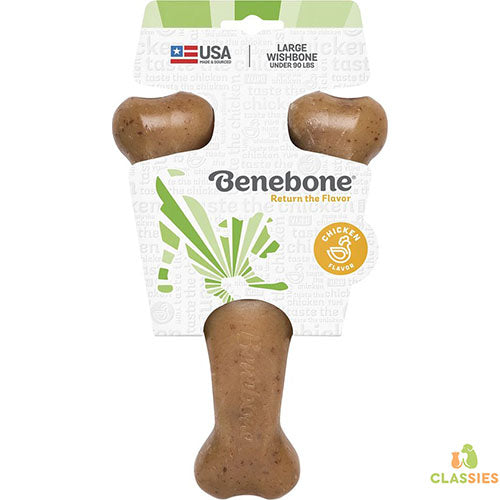 Benebone knaagspeelgoed Wishbone in verschillende maten en smaken