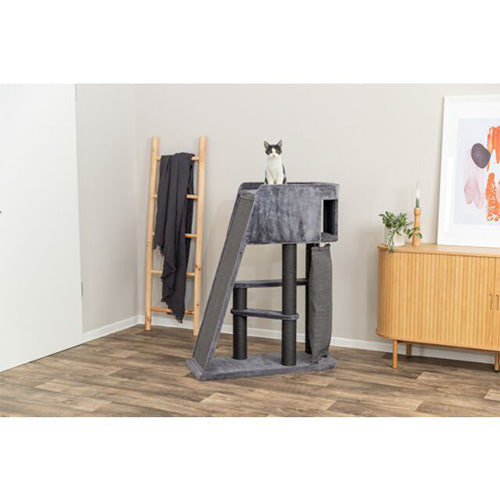 Trixie Krabpaal Active - Krabpaal met Klimwand - 96×38x122 cm