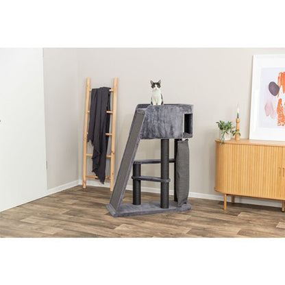 Trixie Krabpaal Active - Krabpaal met Klimwand - 96×38x122 cm