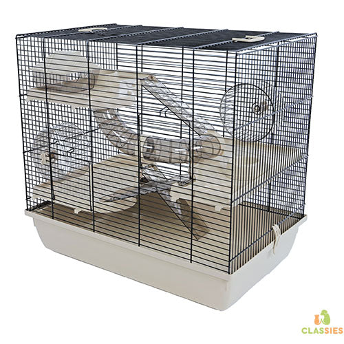 Interzoo Hamsterkooi Homer - Beige - 59x39x48,5cm Classies