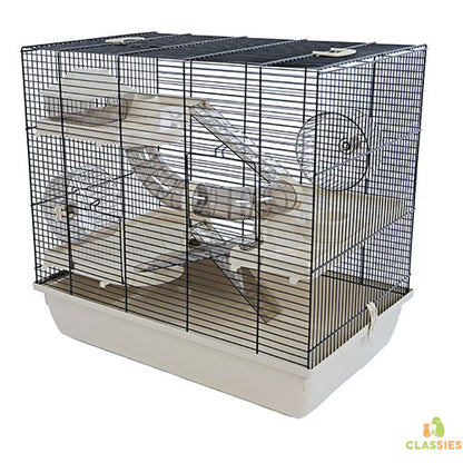 Interzoo Hamsterkooi Homer - Beige - 59x39x48,5cm