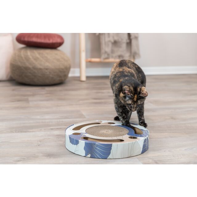 Trixie krabkarton met ballen  33 cm