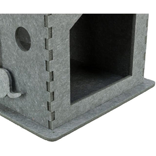 Trixie Schuilplaats Lene - Kattenhuis uit Vilt - Afmetingen: 54×30×35 cm