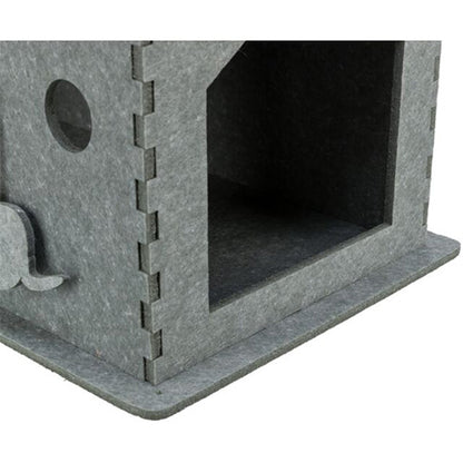 Trixie Schuilplaats Lene - Kattenhuis uit Vilt - Afmetingen: 54×30×35 cm