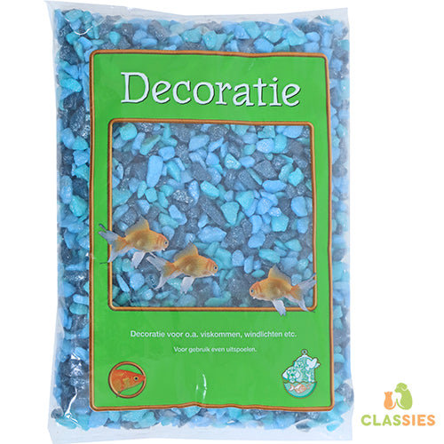 Aquariumgrind - deco - 1 kg - verschillende kleuren