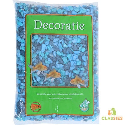 Aquariumgrind - deco - 1 kg - verschillende kleuren