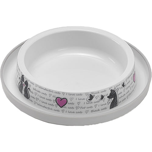 Moderna Cats in Love Katten Drinkbak/ Voerbak - ø 15 cm