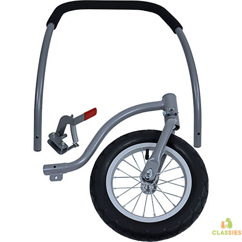 Ensemble jogging/poussette DoggyRide pour Mini 20, gris.