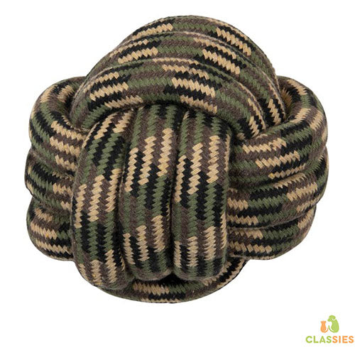 Jack and Vanilla touw speelgoed Camouflage touwballen