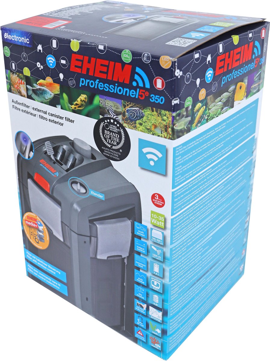Eheim Prof 5E+ 350  Wifi - Buitenfilter - Met Massa